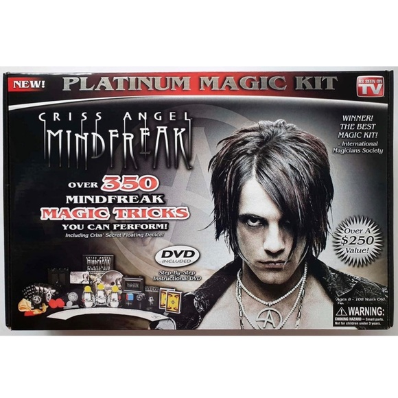 ❗️FINAL❗️ 🆕 CRISS ANGEL Mindfreak Platinum Magic Kit 🔴 - Picture 1 of 5